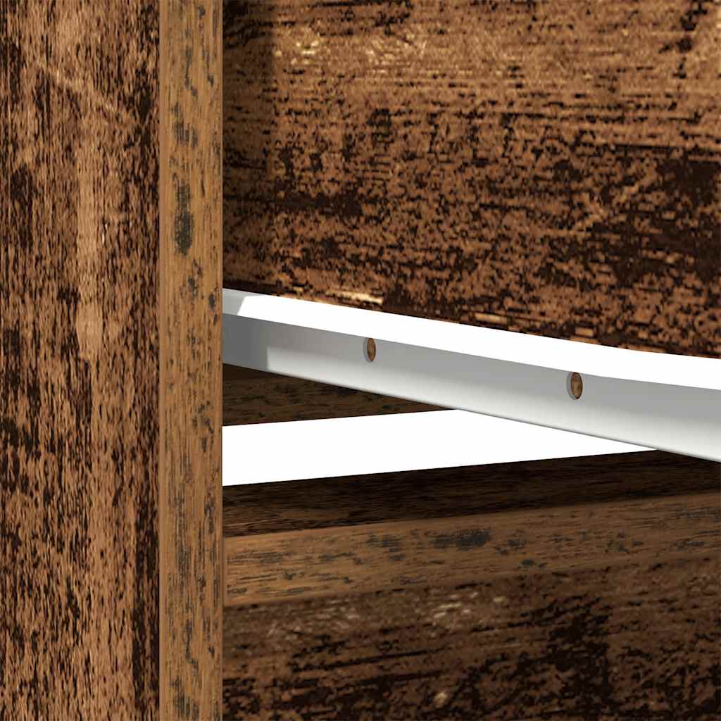 Cabinet with Drawer Old Wood 55.5x34x119.5 cm Engineered Wood